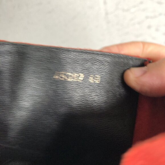 LD Tuttle Bootie Womens 9 US 40 EU Red Suede Leather Heels Boho Artsy - Picture 11 of 16